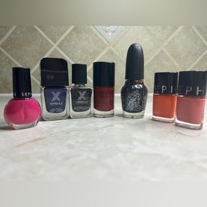 Sephora | nail polish bundle of 7 bottles